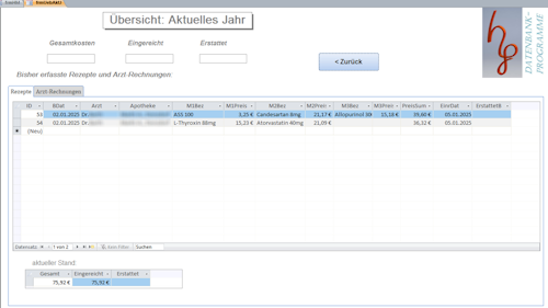 Auswertung